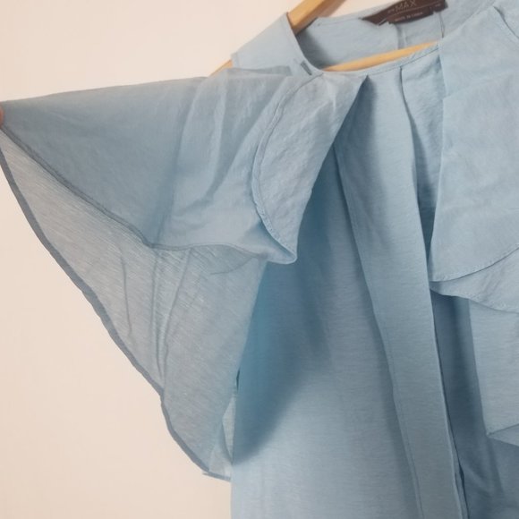 NWT To The Max light blue sleeveless mini layered dress size XS (104) - Picture 4 of 9